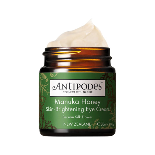 Antipodes Manuka Honey Skin-Brightening Eye Cream 30ml bottle