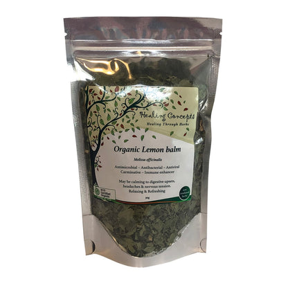 Healing Concepts Organic Lemon Balm Tea 30g bag