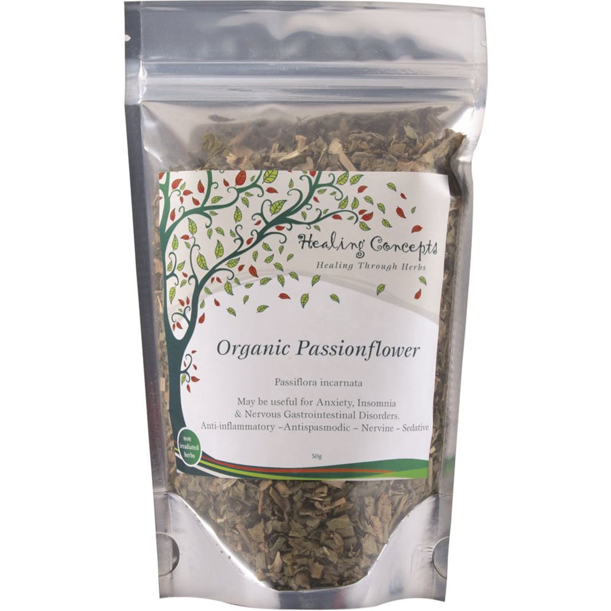 Healing Concepts Organic Passionflower Tea 40g bag