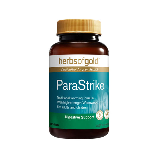 Herbs of Gold ParaStrike 28 tablets bottle