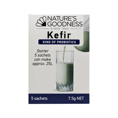 Nature's Goodness Kefir Turkish Yoghurt Probiotic Sachets 5 Pack