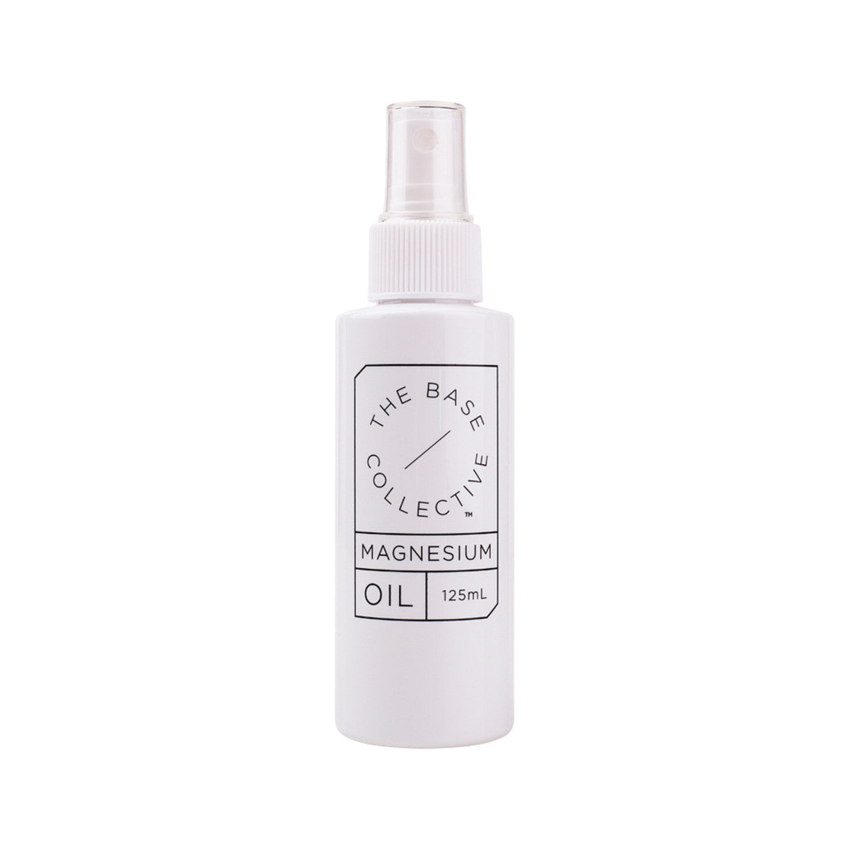 The Base Collective Magnesium Oil Spray 125ml bottle.