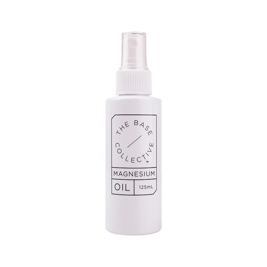 The Base Collective Magnesium Oil Spray 125ml bottle.