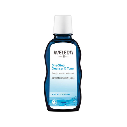 Weleda One-Step Cleanser & Toner with Witch Hazel 100ml bottle.