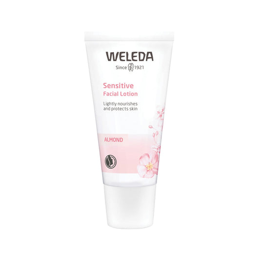 Weleda Organic Sensitive Facial Lotion (Almond) 30ml tube.